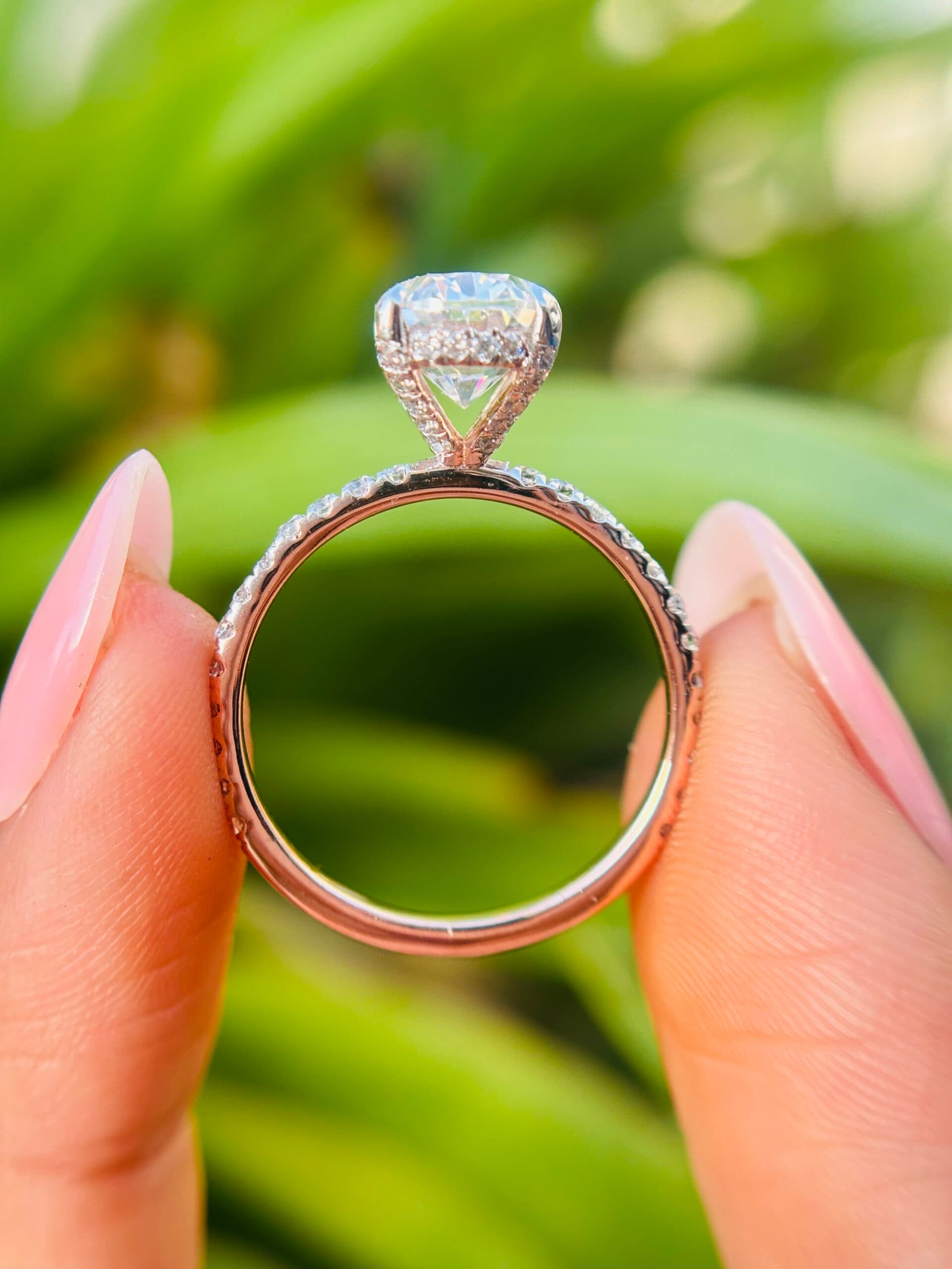 Oval Cut Ring — view 2