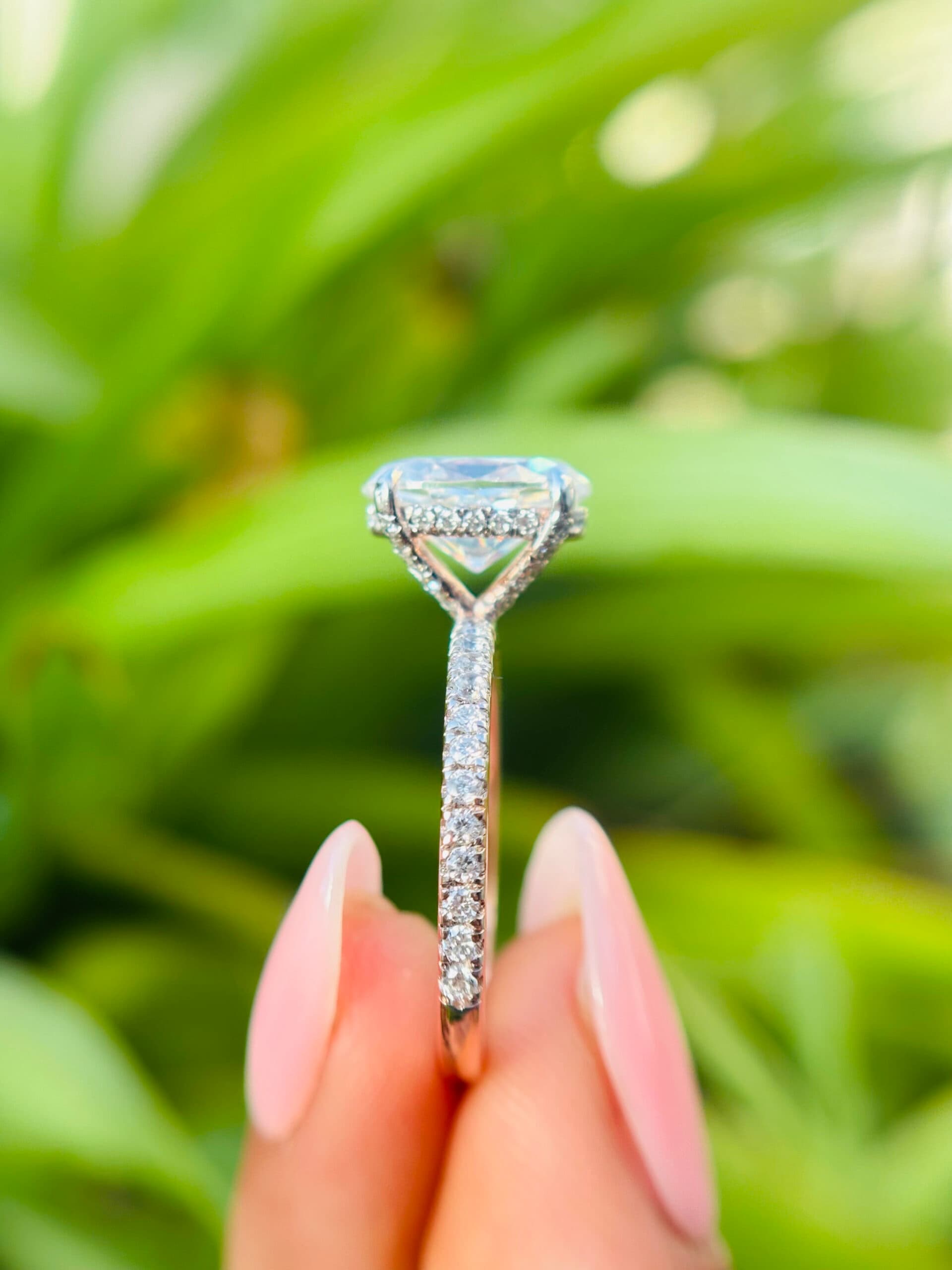 Oval Cut Ring — view 3