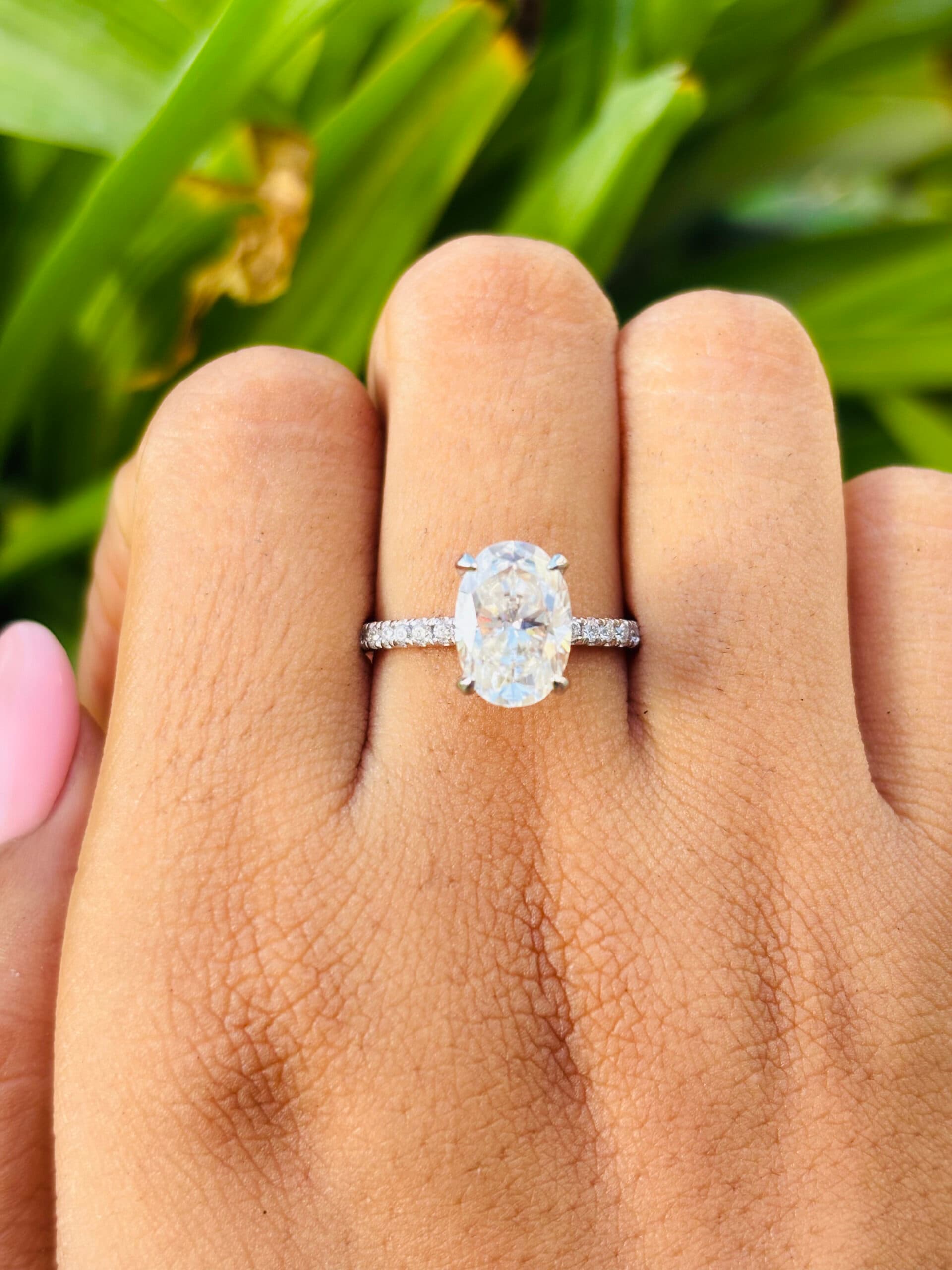 Oval Cut Ring — view 6