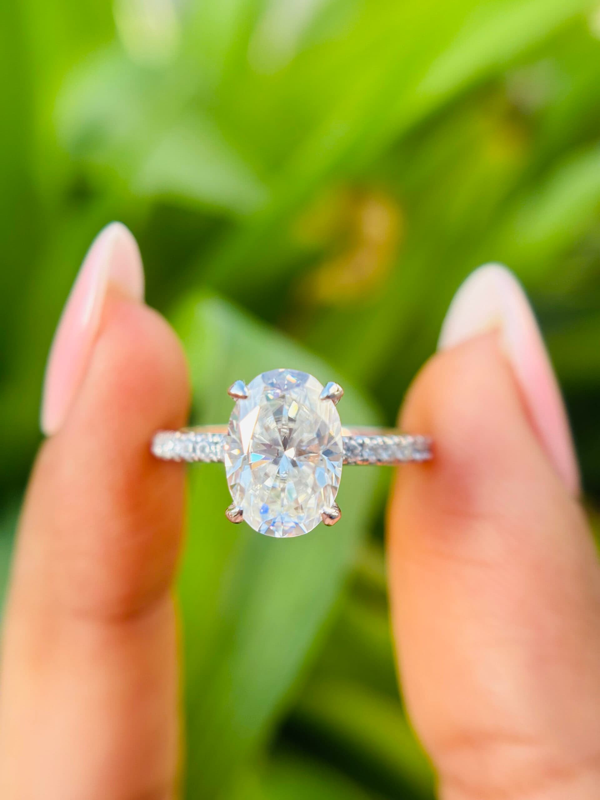 Oval Cut Ring β view 1